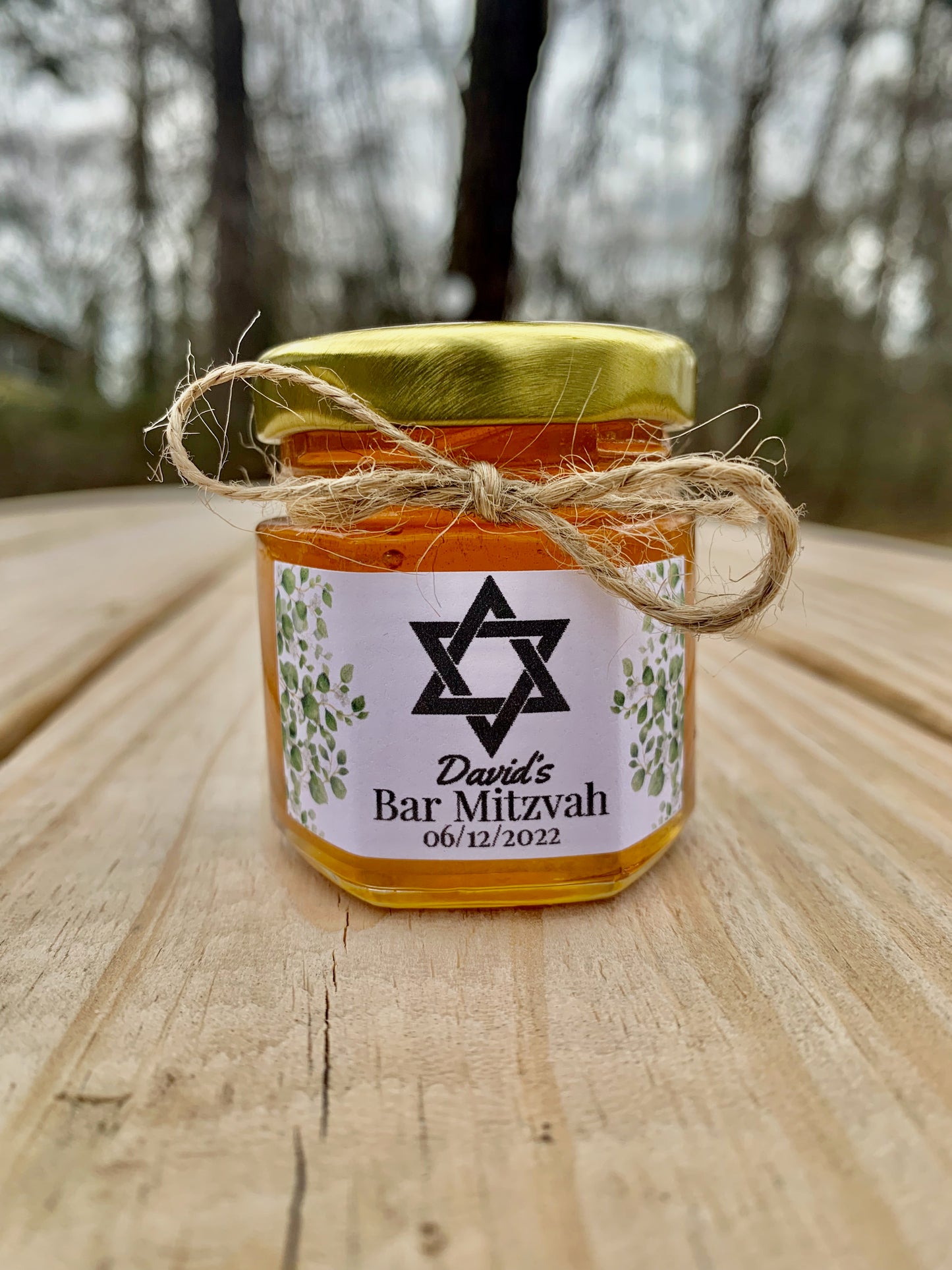 Bar Mitzvah Honey Favor