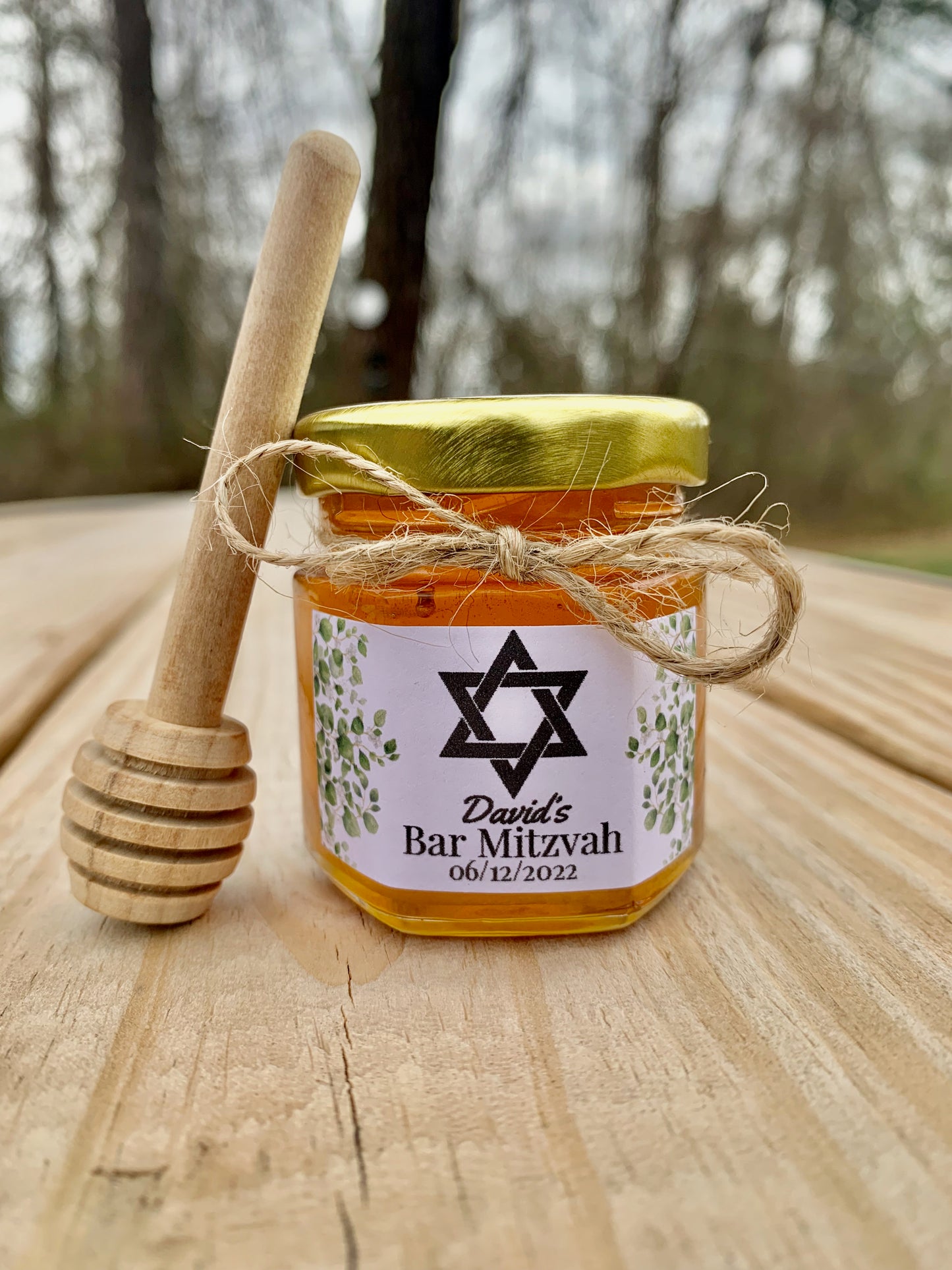 Bar Mitzvah Honey Favor