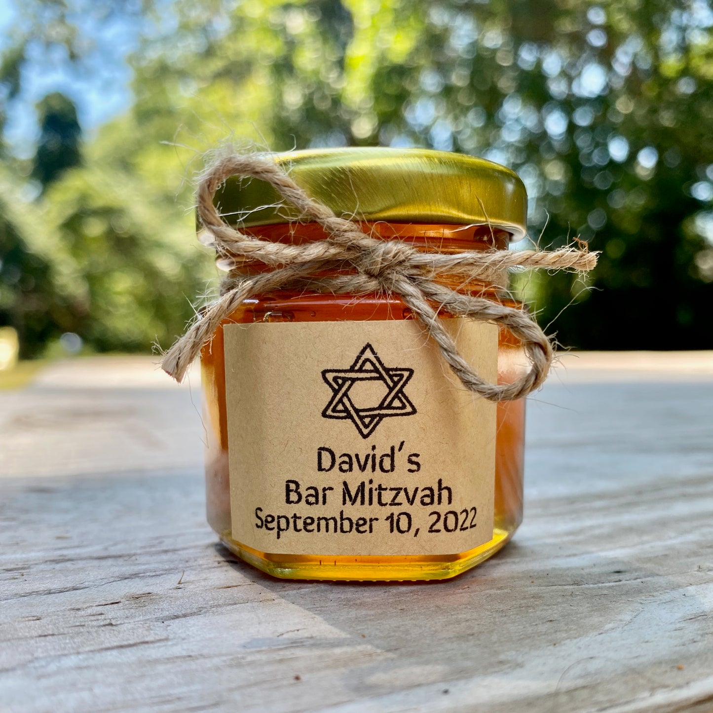 Bar Mitzvah Honey Favor