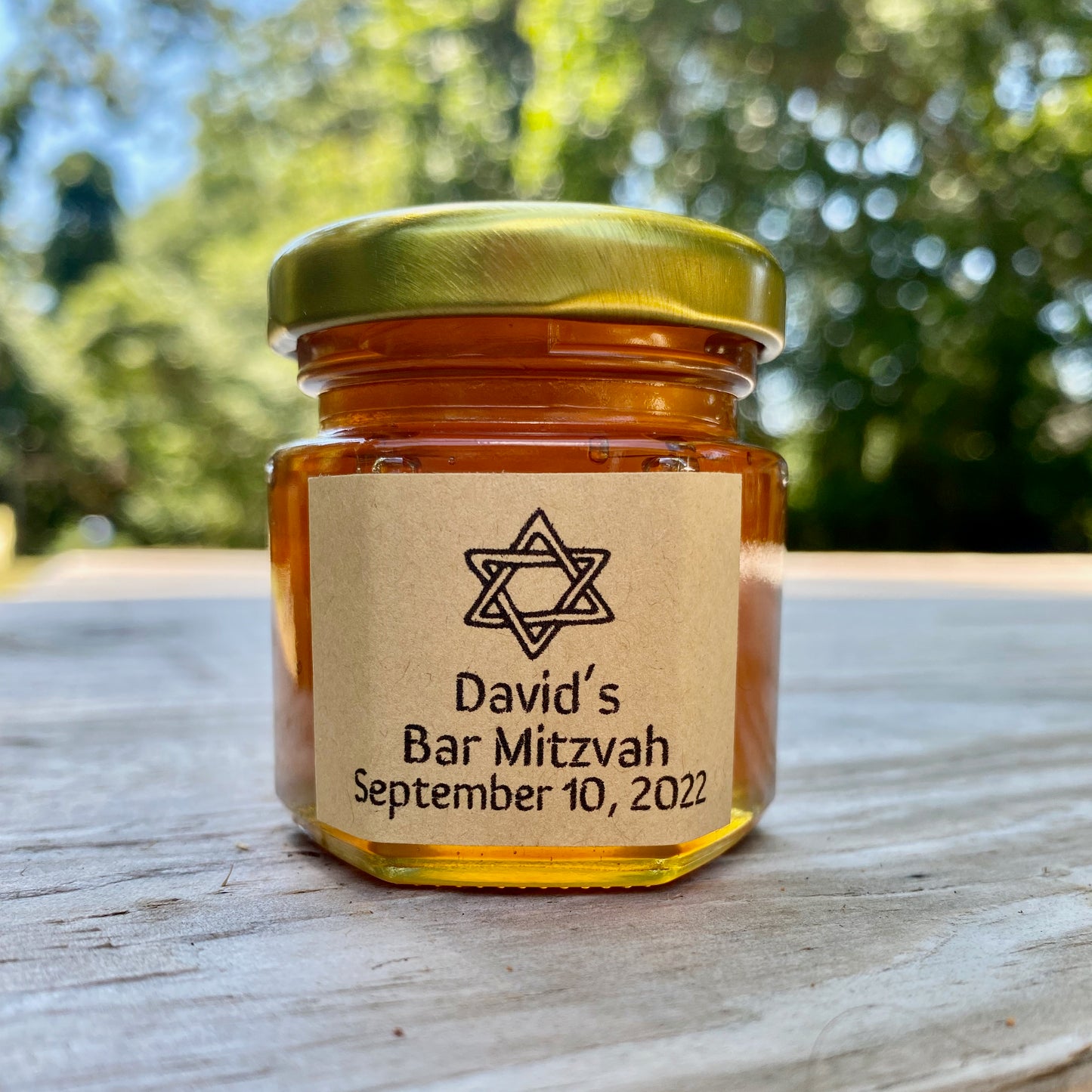 Bar Mitzvah Honey Favor