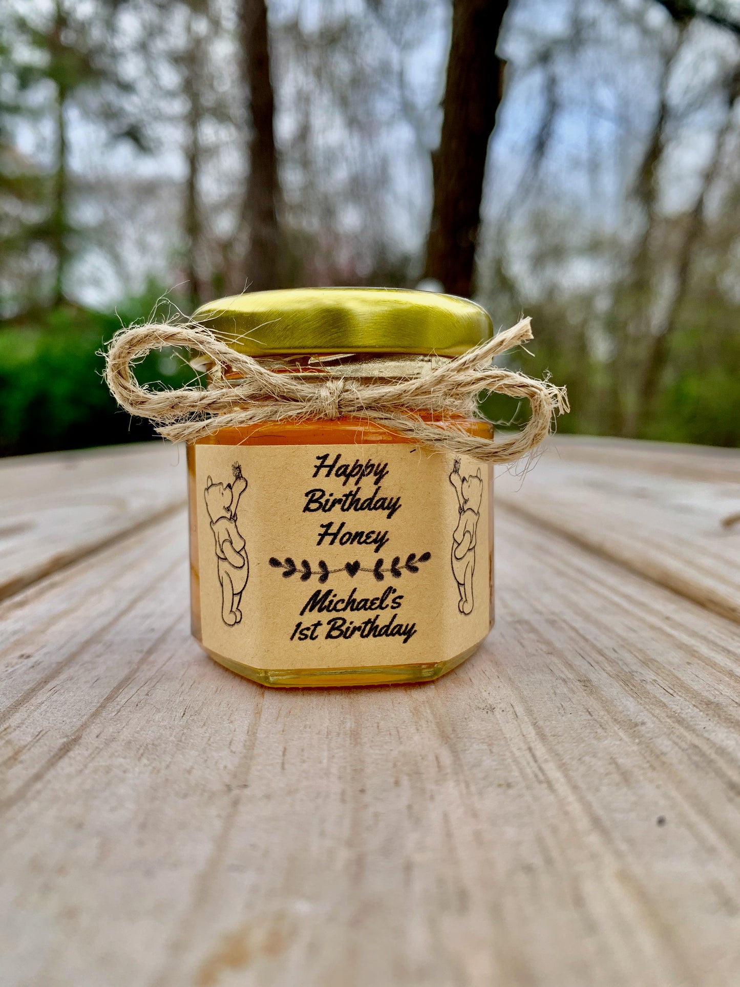 Winnie The Pooh Honey Favor