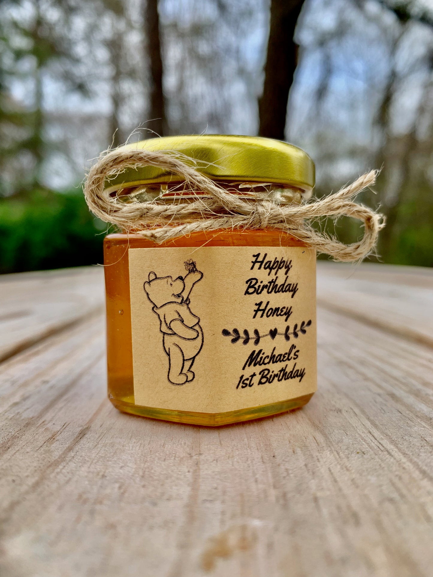 Winnie The Pooh Honey Favor